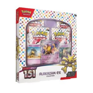 Pokémon 151 Alakazam EX Collection Box