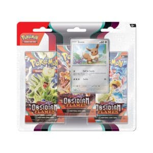 Pokémon Obsidian Flames 3 Pack Blister Eevee