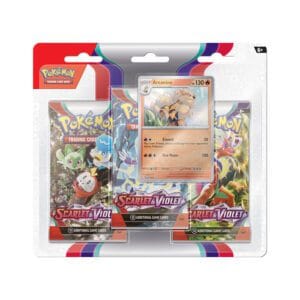 Pokémon Scarlet & Violet 3 Pack Blister Arcanine