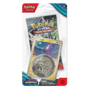 Pokémon Twilight Masquerade Checklane Blister Toxel
