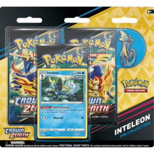 Pokémon Crown Zenith Pin Collection Inteleon