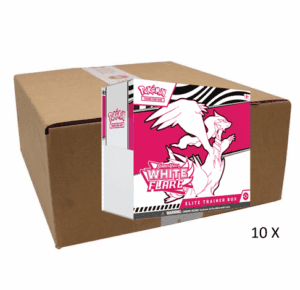 Pokémon White Flare Elite Trainer Box Case