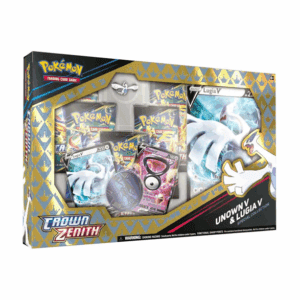 Pokémon Crown Zenith Unown V & Lugia V Special Collection Box