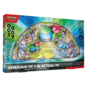 Pokémon Venusaur ex & Blastoise ex Premium Collection Box