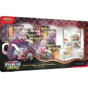 Pokémon Paldean Fates Great Tusk ex & Iron Treads ex Premium Collection Box