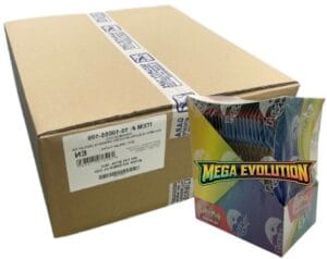 Pokémon Mega Evolution Sleeved Booster Pack Display Case