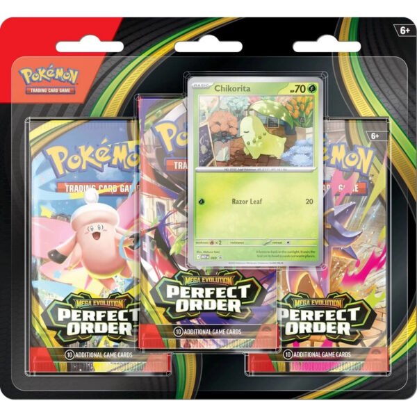 Perfect Order 3 Pack Blister Chikorita
