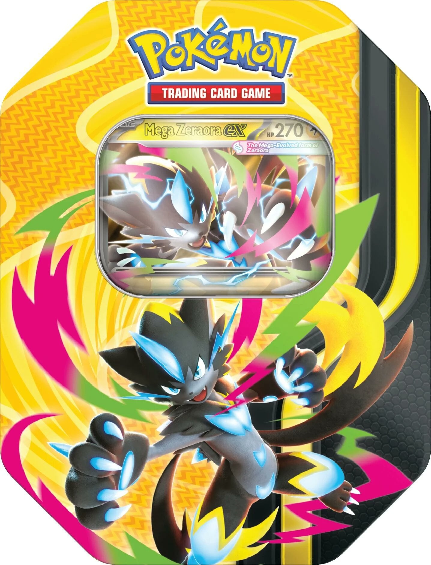 Mega Forces Tin Mega Zeraora EX