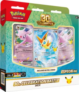 Pokémon 30th Celebration Battle Deck Espeon ex